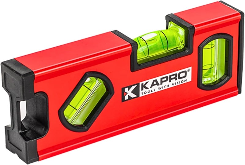 Kapro - 771M TWIN Magnetic Heavy Duty Toolbox Level - For Leveling and Measuring - Features V-Groove and Magnet Base - VPA Certified - 6 Inch - Image 1